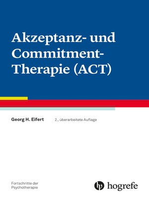 cover image of Akzeptanz- und Commitment-Therapie (ACT)